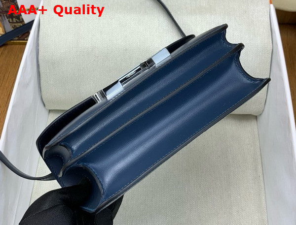 Hermes Constance 18 Bag in Royal Blue Box Calfskin Replica
