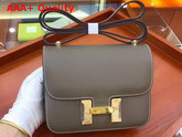 Hermes Constance 18 Bag in Taupe Epsom Calfskin Replica