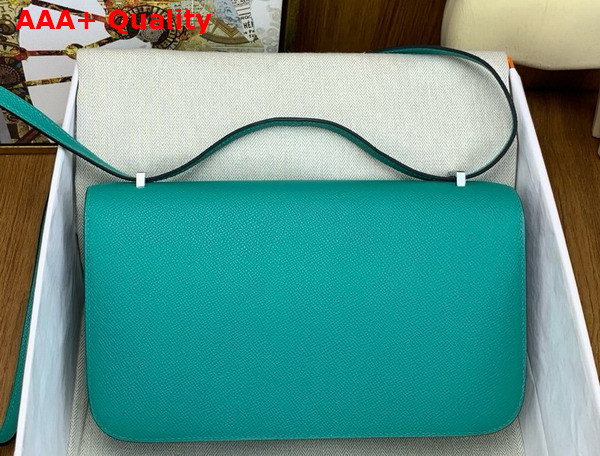 Hermes Constance 26 Bag in Turquoise Epsom Calfskin Replica