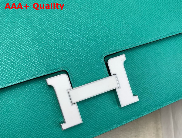 Hermes Constance 26 Bag in Turquoise Epsom Calfskin Replica