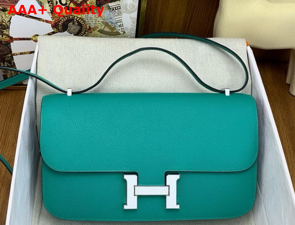 Hermes Constance 26 Bag in Turquoise Epsom Calfskin Replica