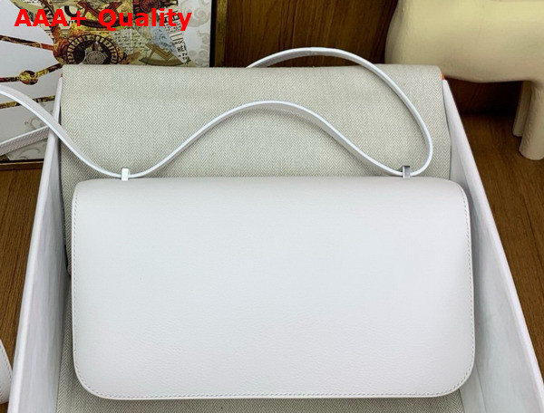 Hermes Constance 26 Bag in White Evercolor Leather Replica