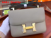Hermes Constance Bag in Light Grey Epsom Calfskin Replica