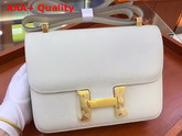 Hermes Constance Bag in White Epsom Calfskin Replica