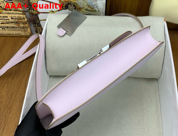Hermes Constance Elan Shoulder Bag in Mauve Pale Epsom Calfskin Replica