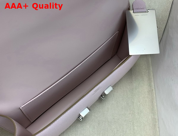 Hermes Constance Elan Shoulder Bag in Mauve Pale Epsom Calfskin Replica