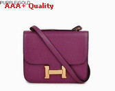 Hermes Constance Purple Gold Lock Replica