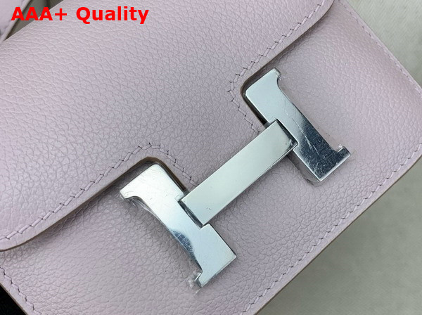 Hermes Constance Slim Wallet in Pale Pink Evercolor Leather Replica