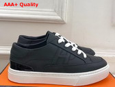 Hermes Deep Sneaker Noir Calfskin Replica