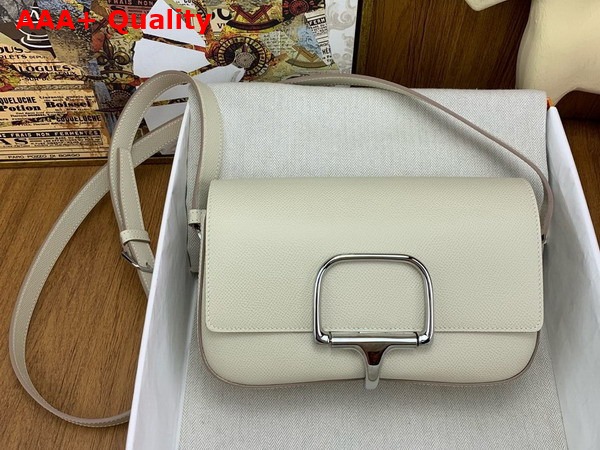 Hermes Della Cavalleria Bag in Craie Epsom Calfskin Replica