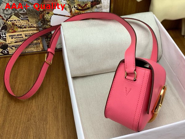 Hermes Della Cavalleria Bag in Lipstick Powder Epsom Calfskin Replica