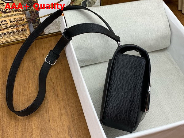 Hermes Della Cavalleria Mini Bag in Black Epsom Calfskin Replica