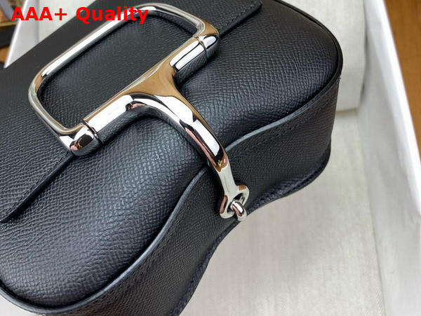 Hermes Della Cavalleria Mini Bag in Black Epsom Calfskin Replica