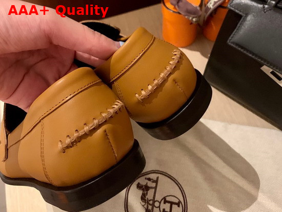 Hermes Destin Loafer Naturel Calfskin Replica