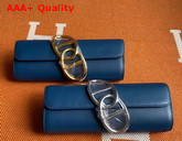 Hermes Egee Clutch in Blue Swift Calfskin Replica