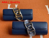 Hermes Egee Clutch in Navy Blue Swift Calfskin Replica