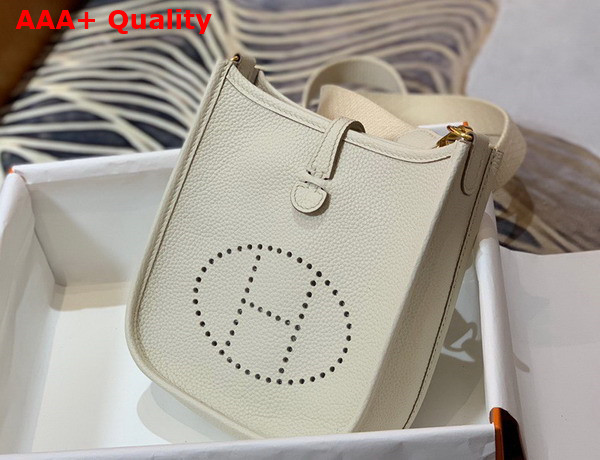 Hermes Evelyne 16 Amazone Bag Blanc Togo Calfskin Replica