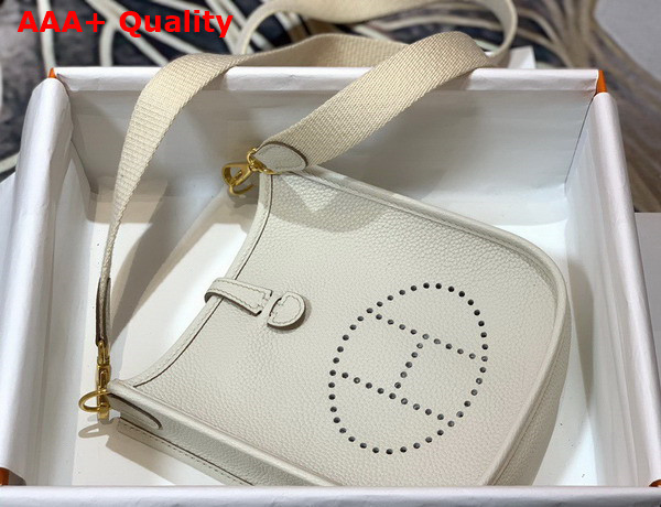 Hermes Evelyne 16 Amazone Bag Blanc Togo Calfskin Replica