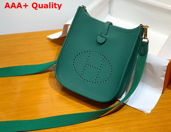 Hermes Evelyne 16 Amazone Bag Forest Green Togo Calfskin Replica