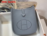 Hermes Evelyne 16 Amazone Bag Light Blue Togo Calfskin Replica