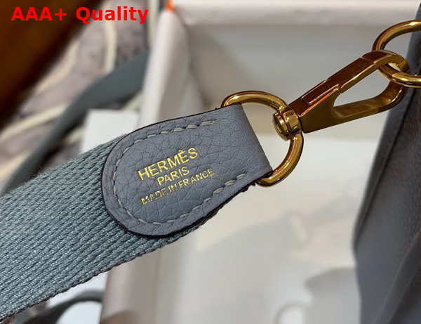 Hermes Evelyne 16 Amazone Bag Light Blue Togo Calfskin Replica