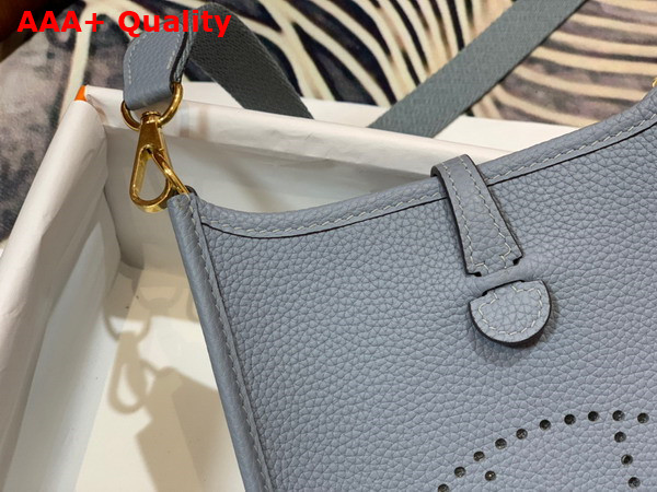 Hermes Evelyne 16 Amazone Bag Light Blue Togo Calfskin Replica