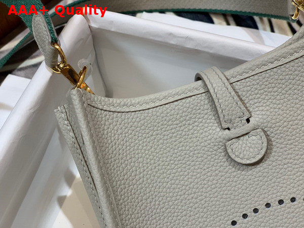 Hermes Evelyne 16 Amazone Bag Light Gray Togo Calfskin Replica