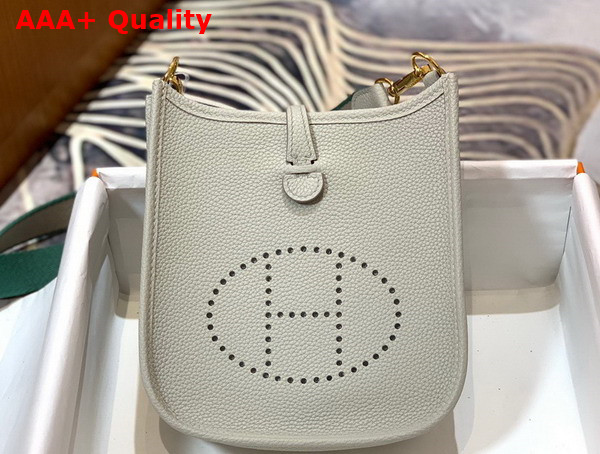 Hermes Evelyne 16 Amazone Bag Light Gray Togo Calfskin Replica