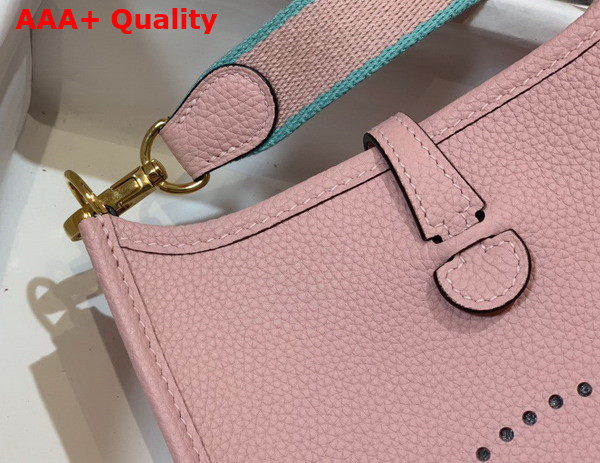 Hermes Evelyne 16 Amazone Bag Light Pink Togo Calfskin Replica