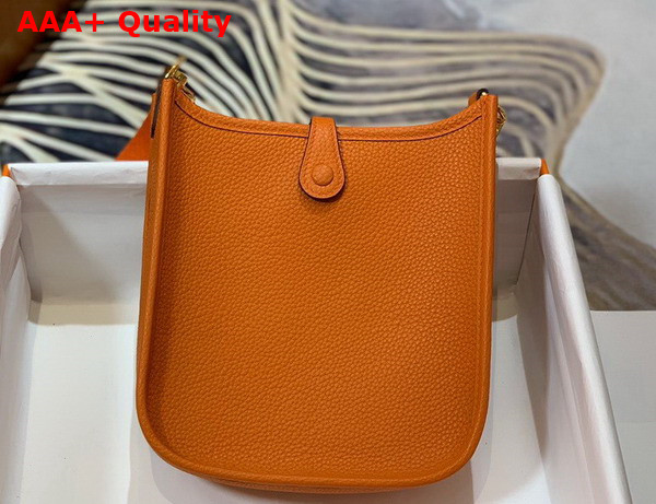 Hermes Evelyne 16 Amazone Bag Orange Togo Calfskin Replica