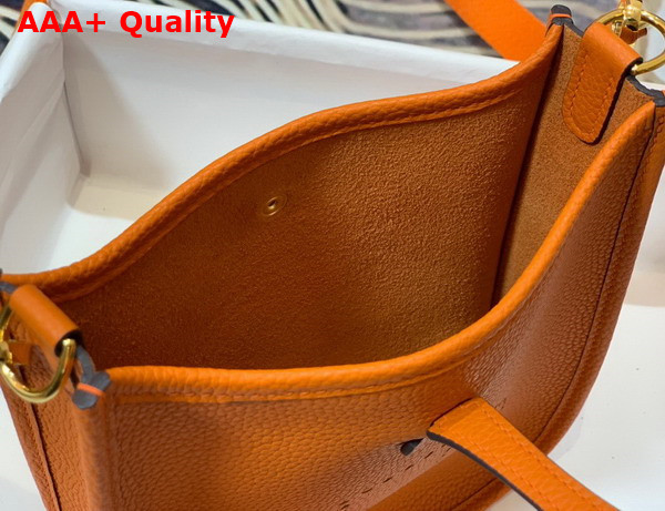 Hermes Evelyne 16 Amazone Bag Orange Togo Calfskin Replica