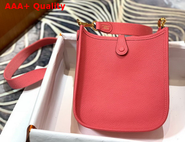 Hermes Evelyne 16 Amazone Bag Pink Togo Calfskin Replica