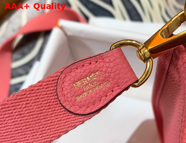 Hermes Evelyne 16 Amazone Bag Pink Togo Calfskin Replica