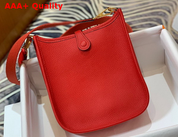 Hermes Evelyne 16 Amazone Bag Red Togo Calfskin Replica