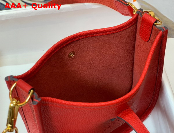 Hermes Evelyne 16 Amazone Bag Red Togo Calfskin Replica