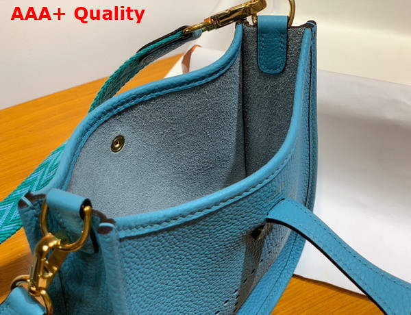 Hermes Evelyne 16 Amazone Bag Sky Blue Togo Calfskin Replica