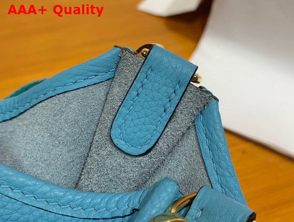 Hermes Evelyne 16 Amazone Bag Sky Blue Togo Calfskin Replica