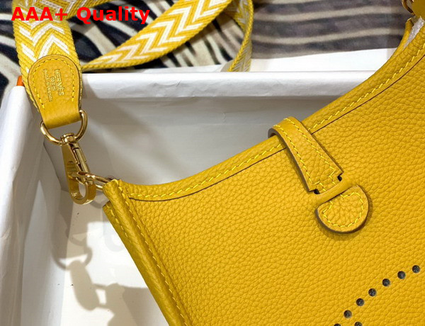Hermes Evelyne 16 Amazone Bag Yellow Togo Calfskin Replica
