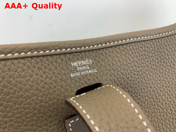 Hermes Evelyne III 29 Bag in Elephant Gray Taurillon Clemence Leather Replica