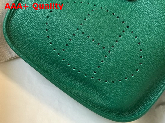 Hermes Evelyne III 29 Bag in Green Taurillon Clemence Leather Replica