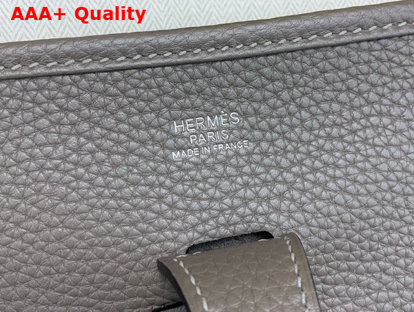 Hermes Evelyne III 29 Bag in Gris Meyer Taurillon Clemence Leather Replica