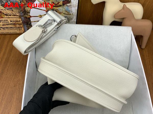 Hermes Evelyne III 29 Bag in Milk White Taurillon Clemence Leather Replica