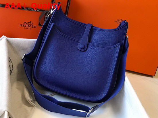 Hermes Evelyne III 29 Bag in Navy Blue Taurillon Clemence Leather Replica
