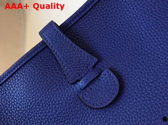 Hermes Evelyne III 29 Bag in Navy Blue Taurillon Clemence Leather Replica