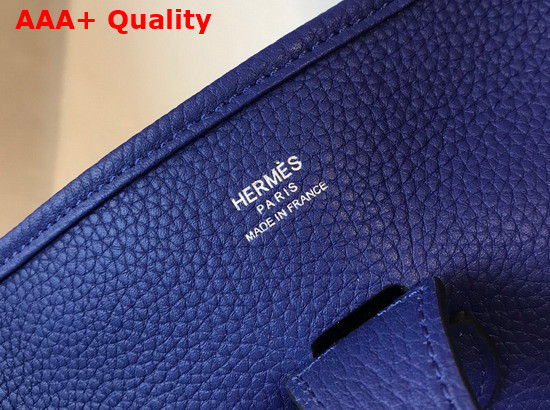 Hermes Evelyne III 29 Bag in Navy Blue Taurillon Clemence Leather Replica