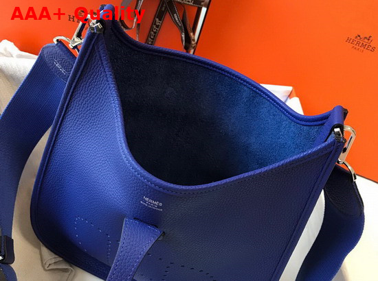 Hermes Evelyne III 29 Bag in Navy Blue Taurillon Clemence Leather Replica