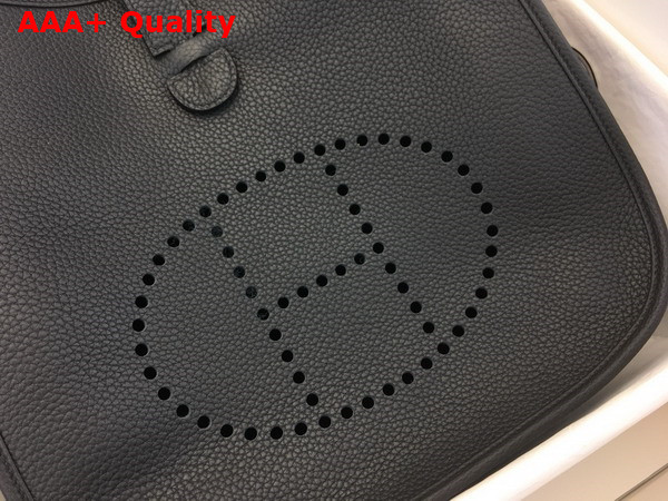 Hermes Evelyne III 29 Bag in Noir Taurillon Clemence Leather Replica