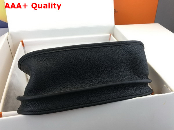 Hermes Evelyne III 29 Bag in Noir Taurillon Clemence Leather Replica
