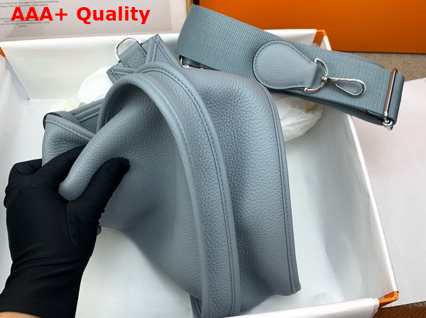 Hermes Evelyne III 29 Bag in Sky Blue Taurillon Clemence Leather Replica