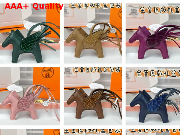 Hermes Fly Horse Bag Charm Replica
